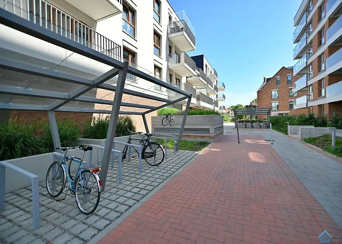 Beige 3city With Parking In By Renters アパート グダニスク