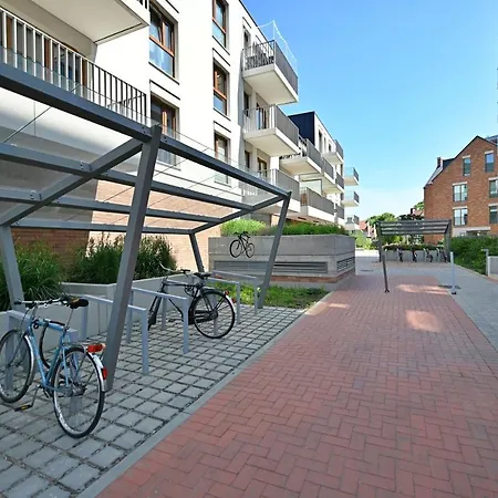 Beige 3city With Parking In By Renters 公寓 格但斯克